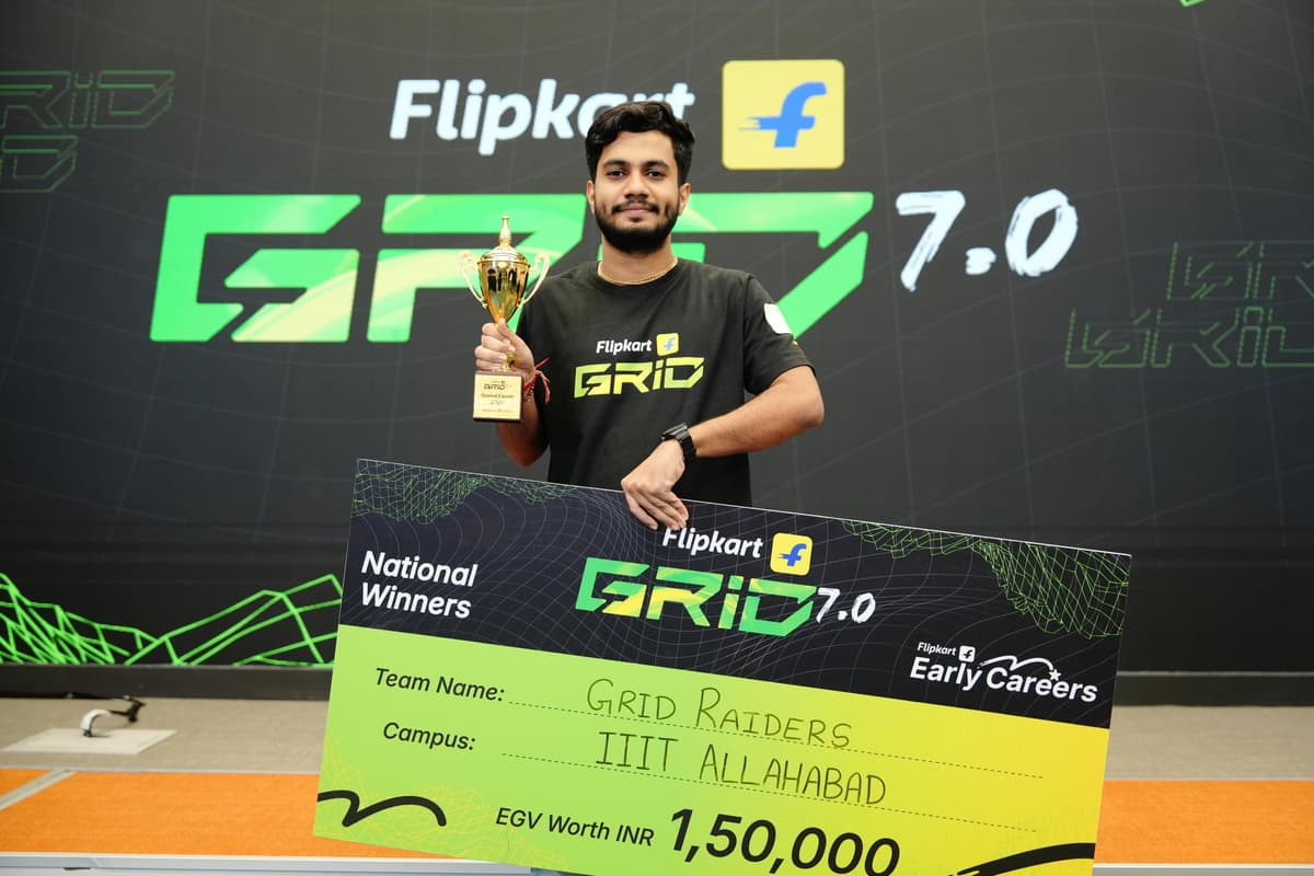 Sunny Garg - National Winner Flipkart Grid 7.0