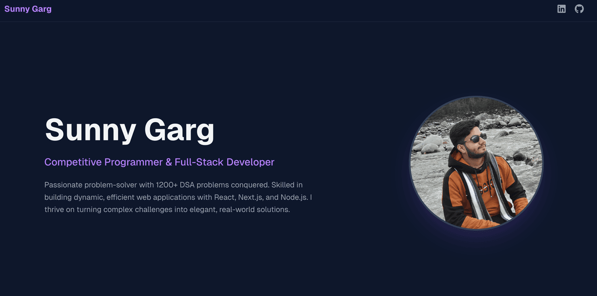 Personal Portfolio Website